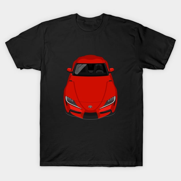 GR Supra 5th gen J29 - Red T-Shirt by jdmart